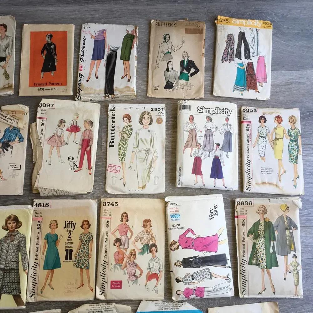 Simplicity vintage sewing